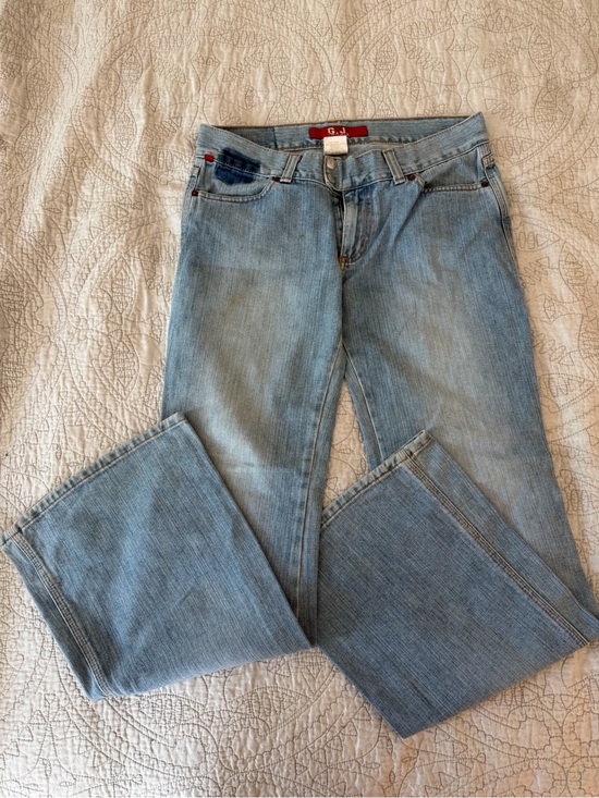 Guess Denim - Vintage Guess G.J. USA Made Light Wash Bootcut Jeans Size 30